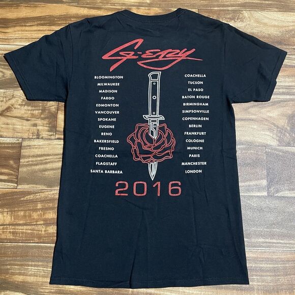 G Eazy When It's Dark Out 2016 Tour T-Shirt Men’s Size Small Skeleton Graphic - Picture 7 of 8